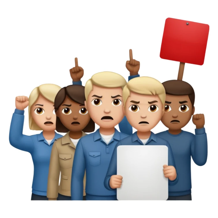 revolution, mass protests, violence, picket movement sticker