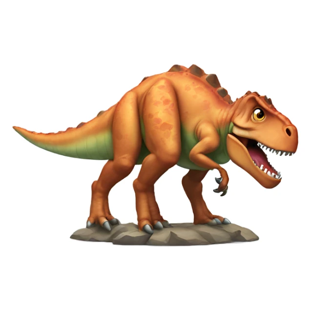 Head injured dinosaur  sticker