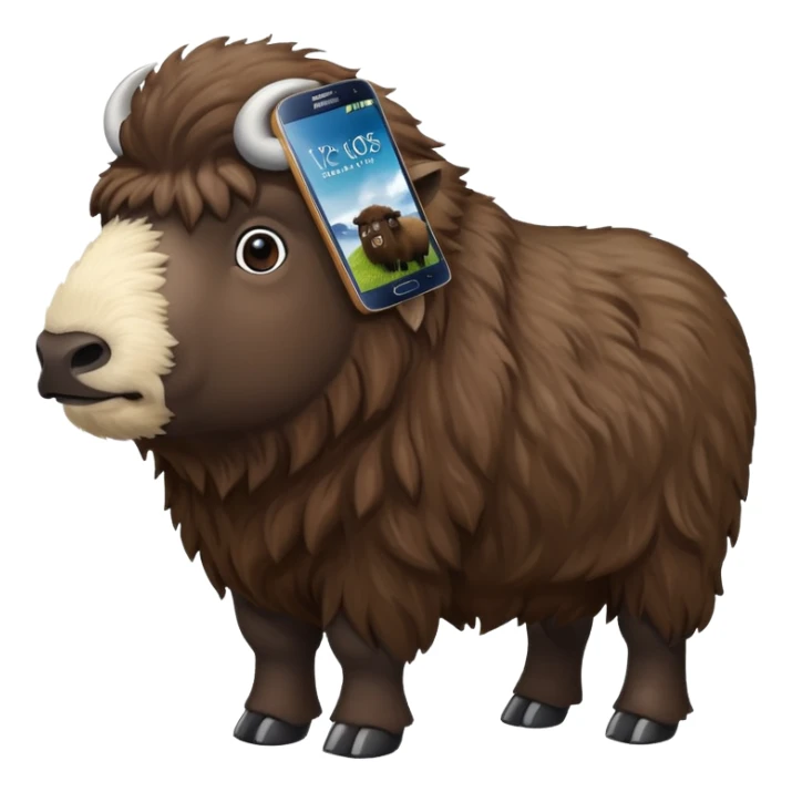 Musk Ox Next To Samsung sticker