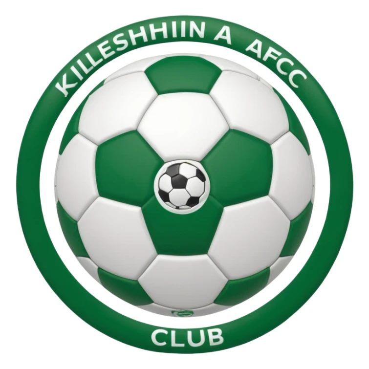 Killeshin AFC club logo available at www.killeshinfc.ie sticker