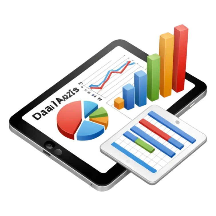 data analyze report sticker