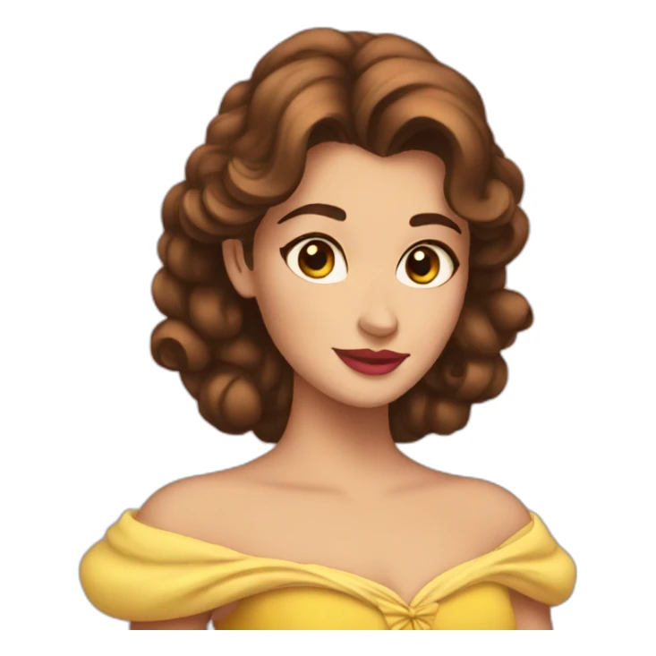 Belle sticker