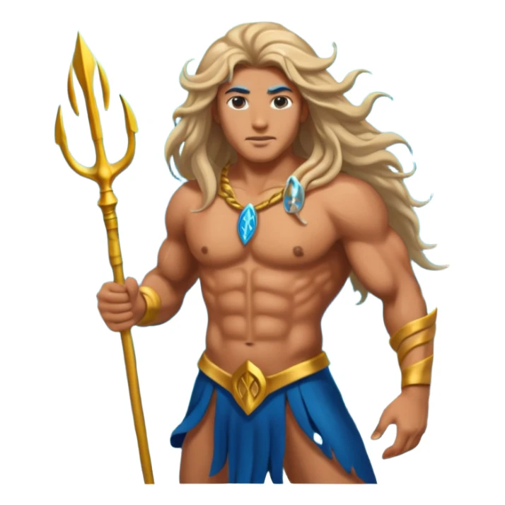 atlantis man OF THE SEA sticker