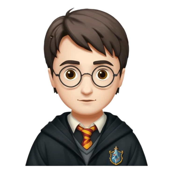 Harry Potter asa sade ve şık  sticker