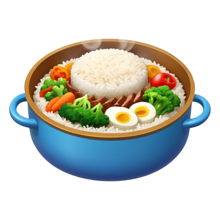 Create an emoji for Korean ishiyaki bibinba   sticker