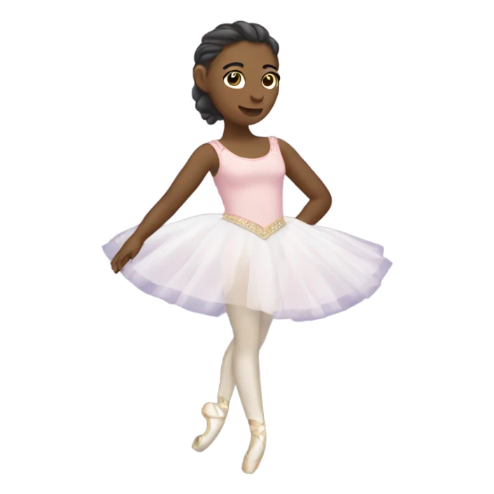 horse in a balletr outfit sticker