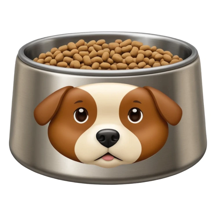dog food bowl

 sticker