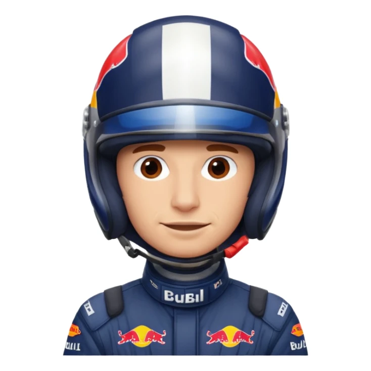 Red bull driver full face covers only helmet invisible f1  sticker