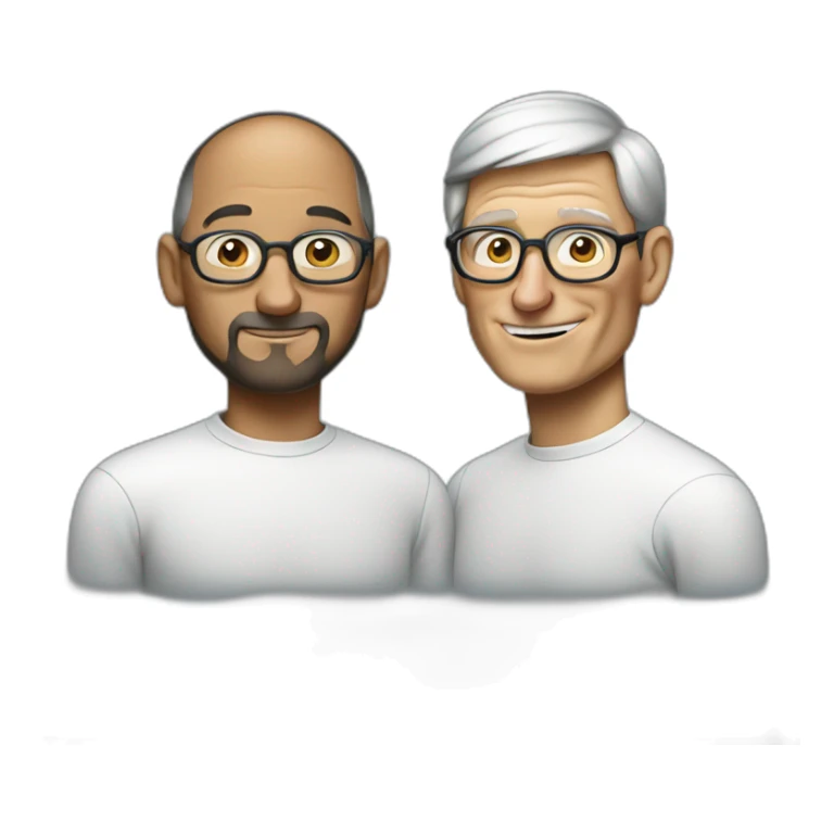 steve jobs and tim cook gay sticker