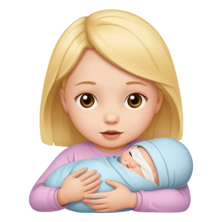 newborn baby girl sticker