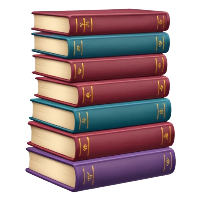 Harry potter books sticker