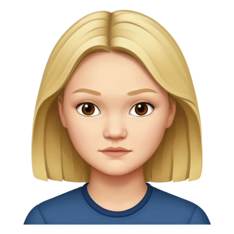 Young Julia stiles emoji sticker