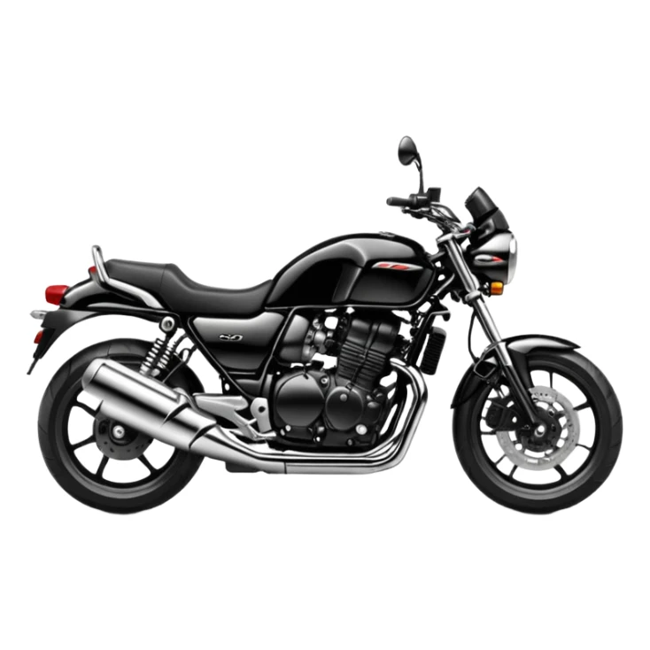 Honda cb1300 super four iPhone style emoji sticker