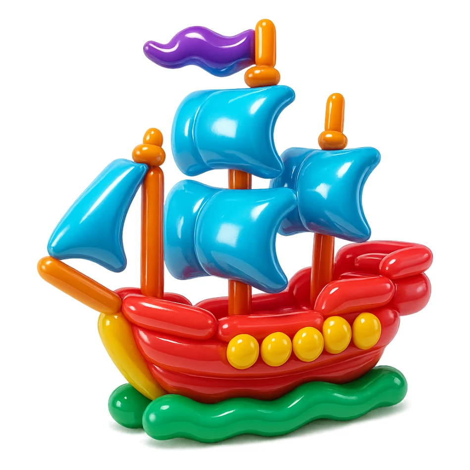 pirate ship sticker
