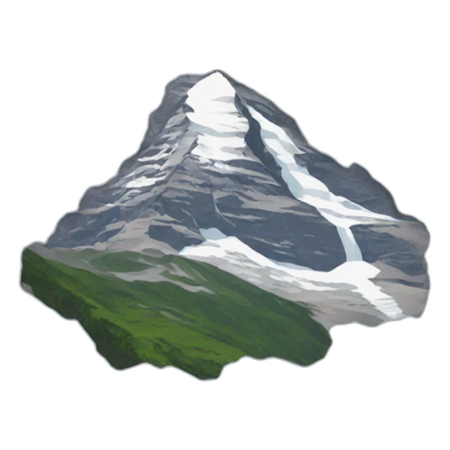 Eiger mountain sticker