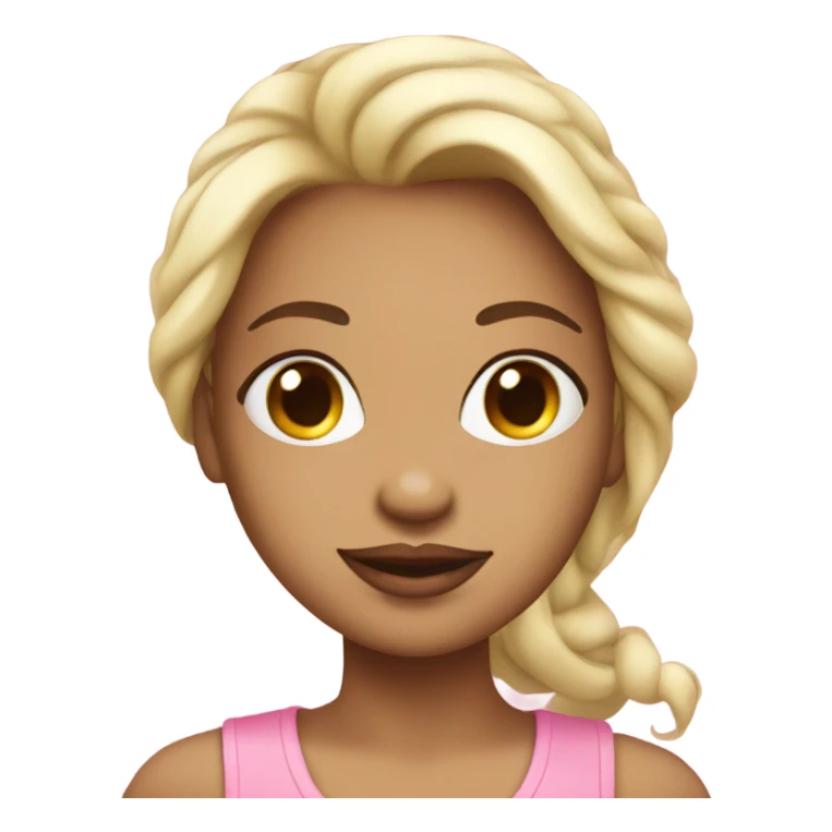 Coquette girl pink  sticker