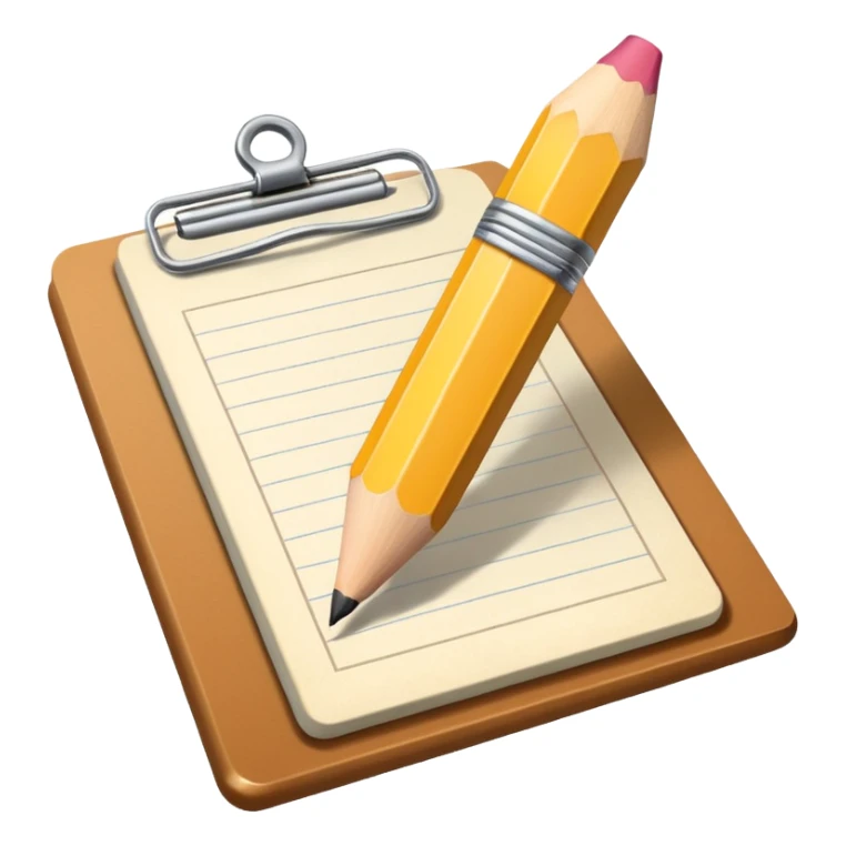 Create an icon representing the process of creating a black-and-white caricature. Include a pencil, a sketchpad with a humorous, exaggerated figure, and inking tools. Use bold lines and shading, with a transparent background. sticker