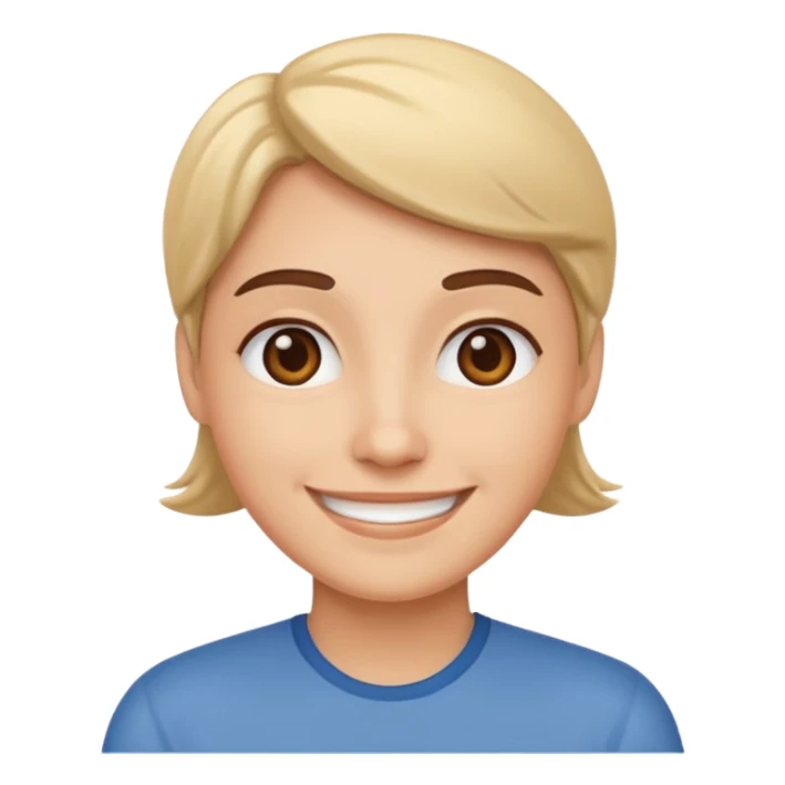 Friendl, helper, one person sticker