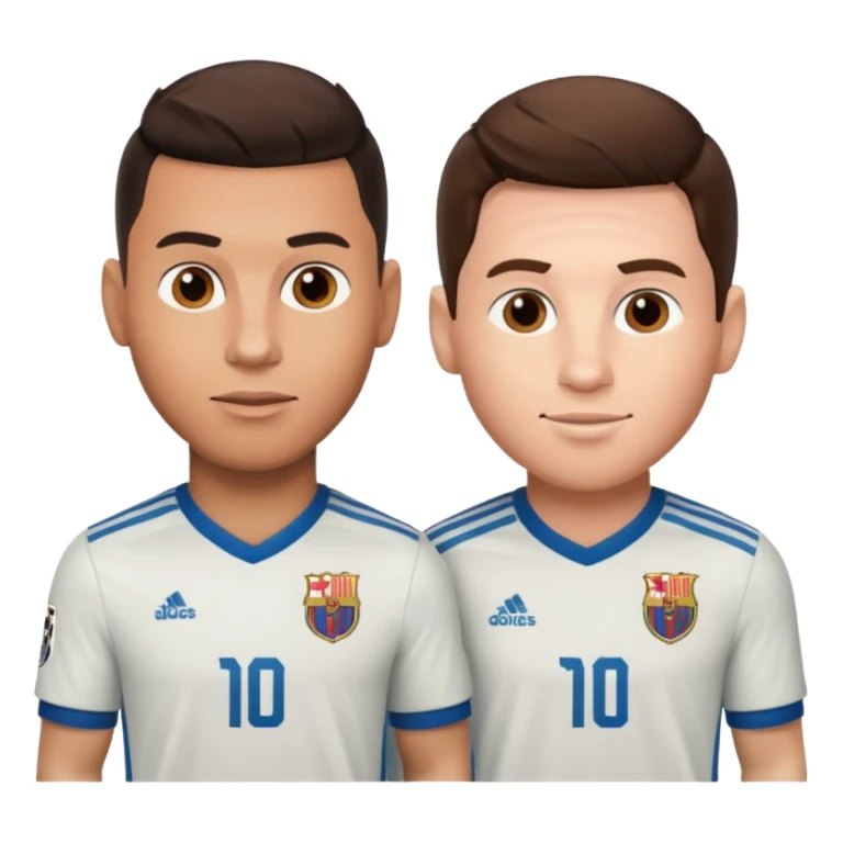 Ronaldo ve Messi yan yana olsun sticker