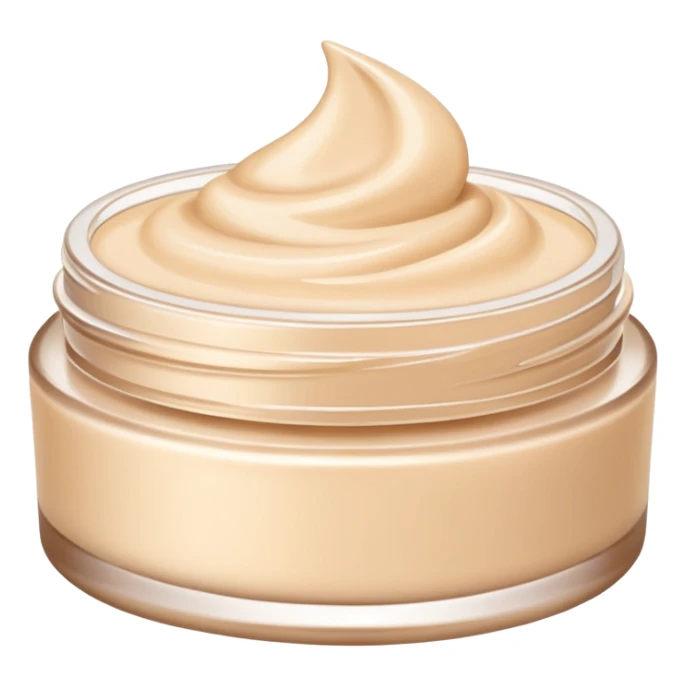 The makeup cream only has a cream form. sticker