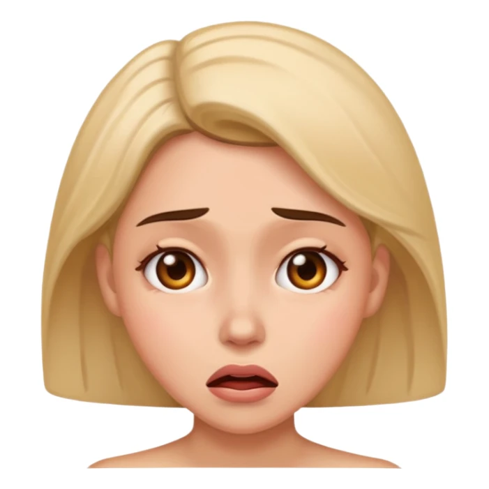 Verzweifelte frau sticker