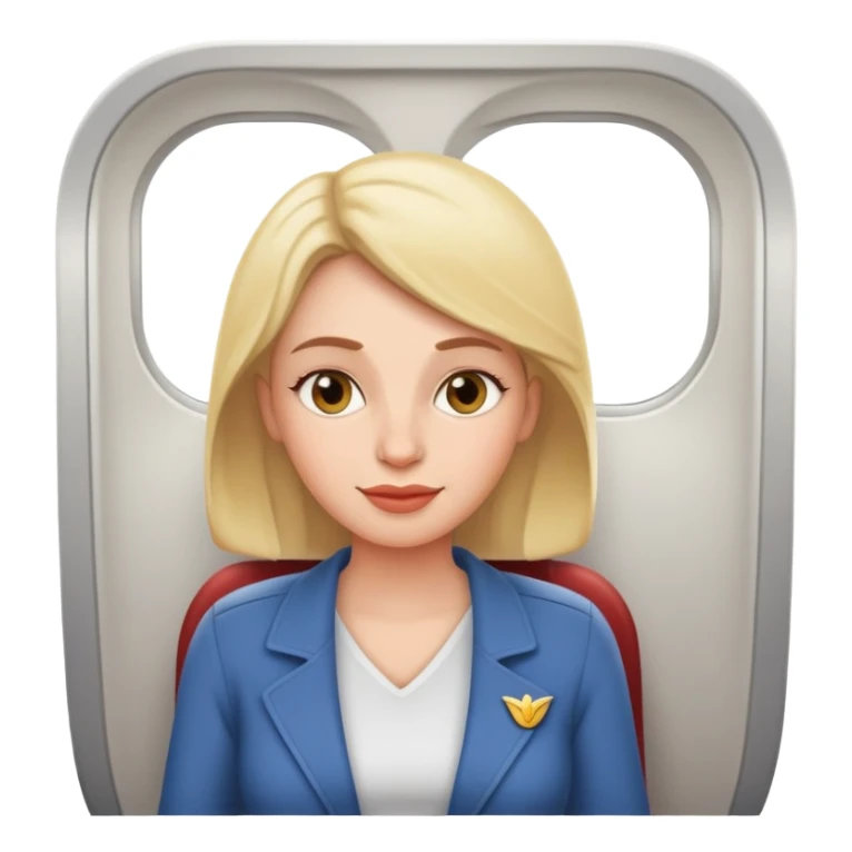 Mommy on an airplane  sticker