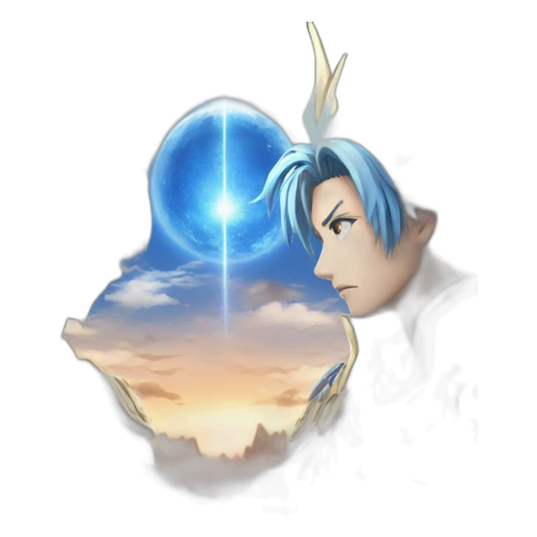 Battle of the Heavens Anime China sticker