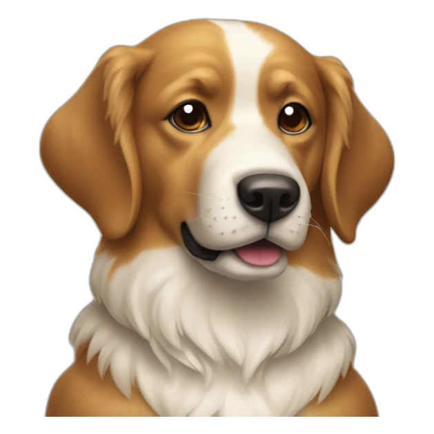 chien qui boit une bière sticker