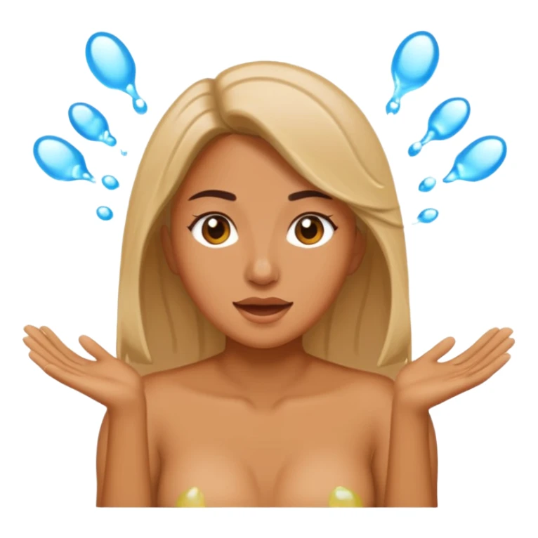 Woman vagina squirting  sticker