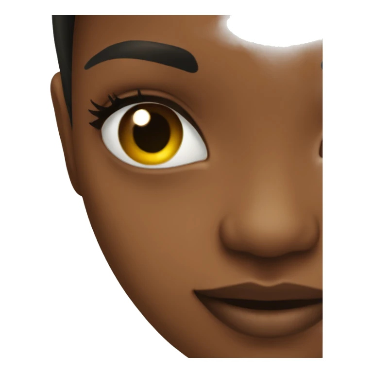 reflection of a girl  sticker