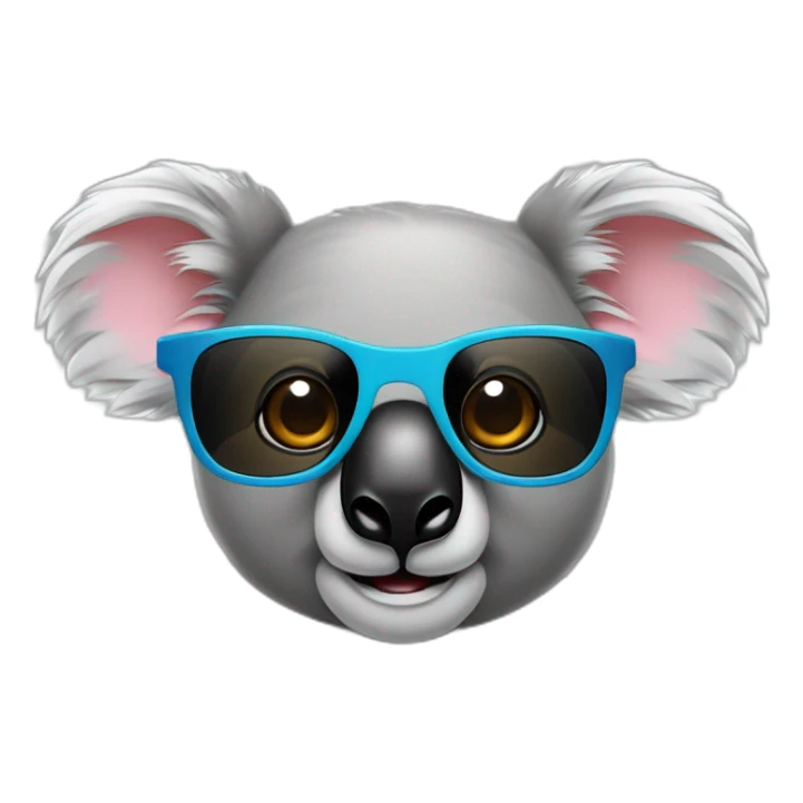 Koala avec des lunettes de soleil sticker