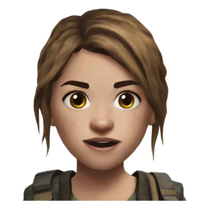 Ellie Williams the last of us sticker