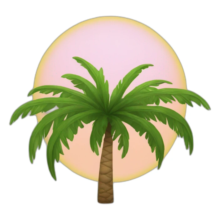 La palmera sticker