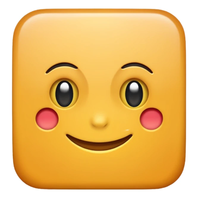 “I’d like to create an emoji similar to this one: a square blue background with the text ‘KR’ in white. Please keep the ‘KR’ lettering exactly the same and only apply it to a blue square emoji style.” sticker