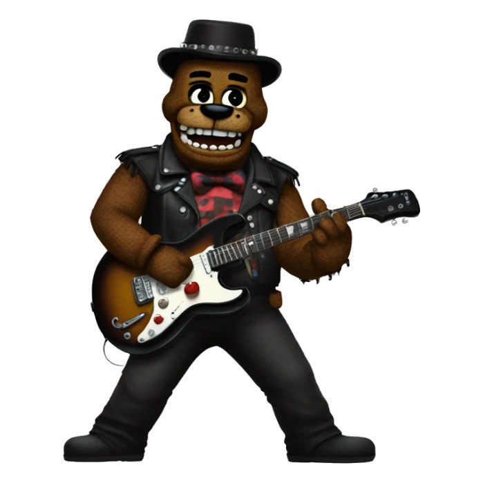 glamrock freddy from five nights at freddys sticker