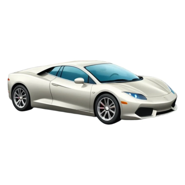 luxury car is driving on a scenic highway sticker