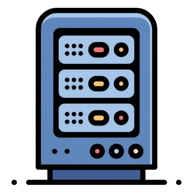 data center server rack sticker