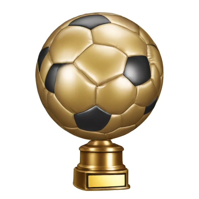 Ballon Do’r Golden Ball award sticker