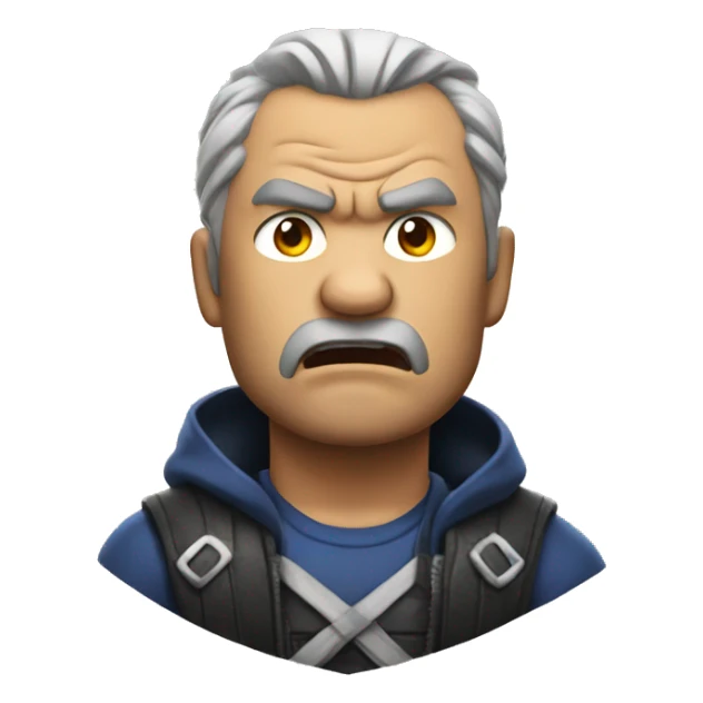 fatherRikru angry emoji sticker