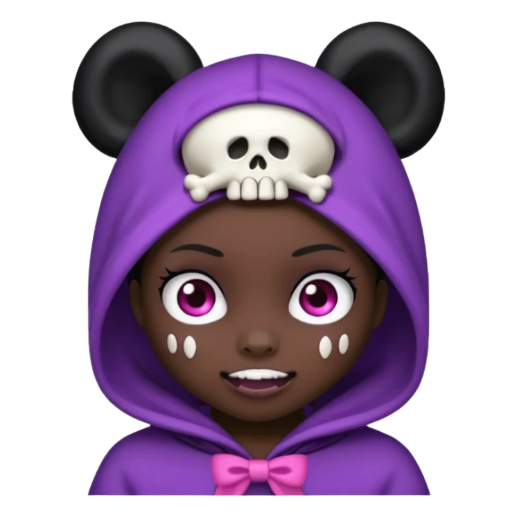 Exact kuromi emoji 100% accurate  sticker