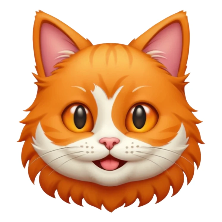 a mewingh emoji with body and a long chin sticker