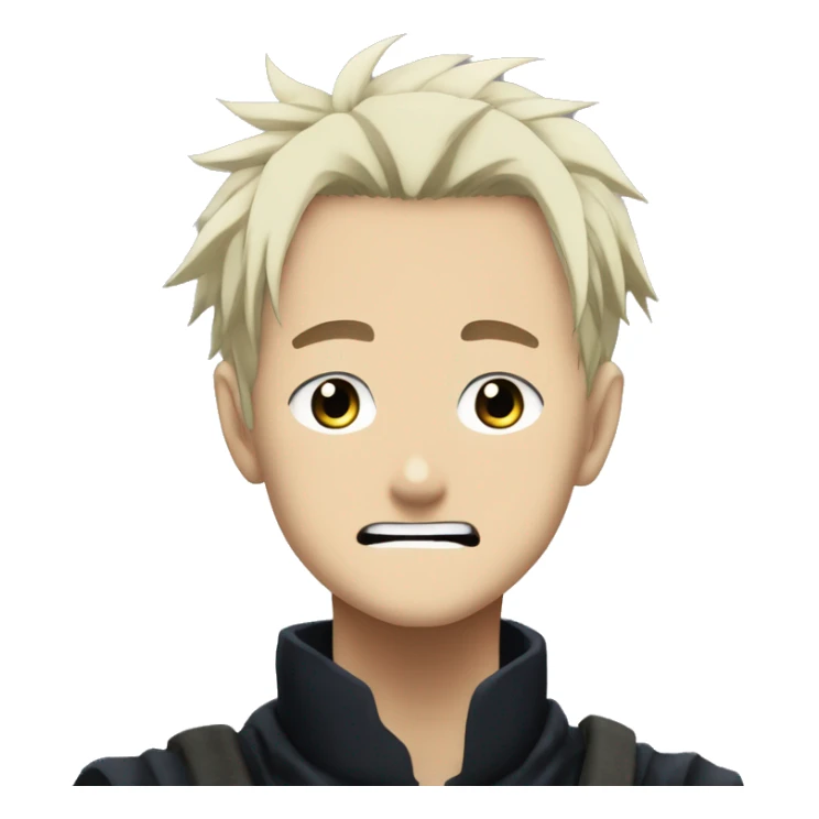 Satoru gojo from jujutsu kaisen anime sticker