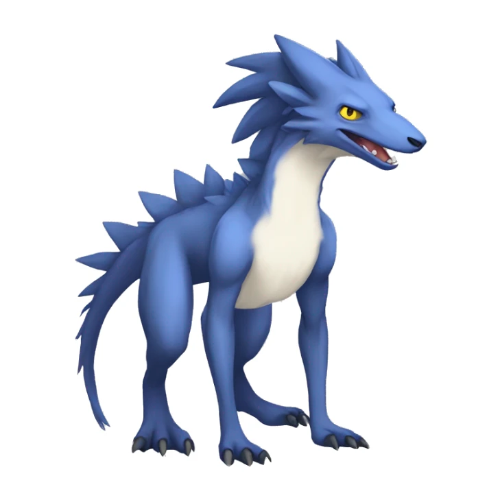 Lombax-Sergal-Vernid-Fakemon full body sticker