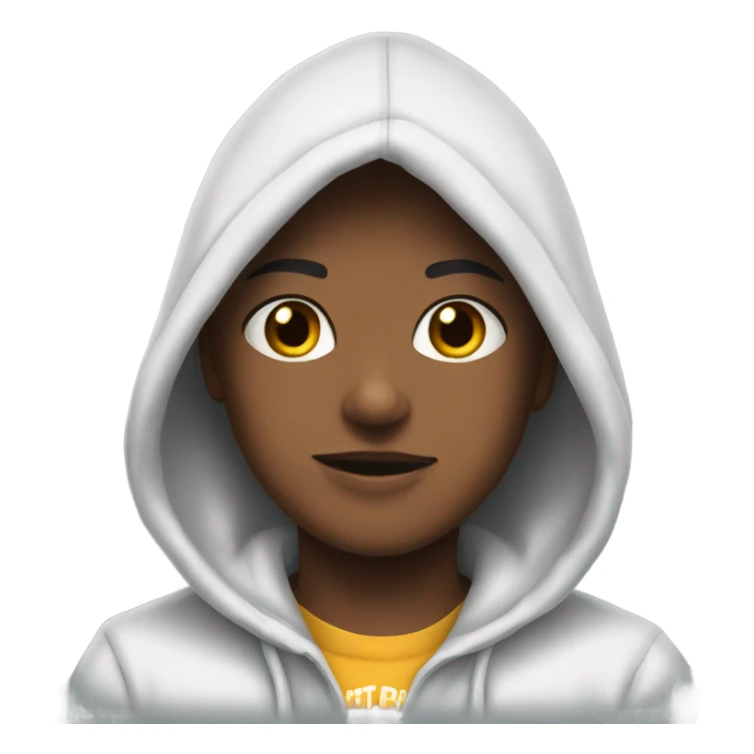 hoodie with lettering «i 🩷 my girlfriend» sticker