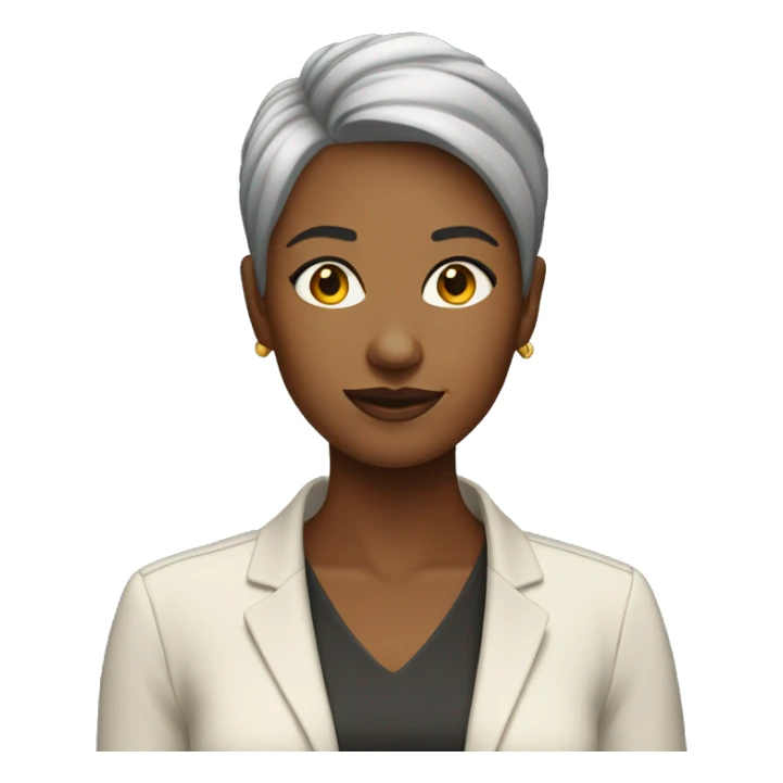 woman-startup-designer-with-laptop-short-hair sticker