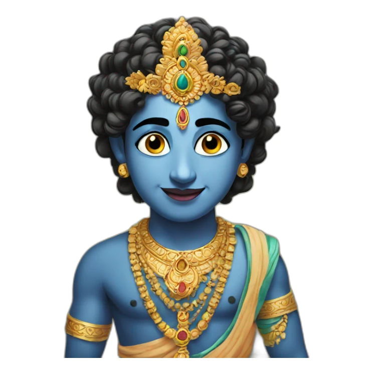 Krishna   sticker