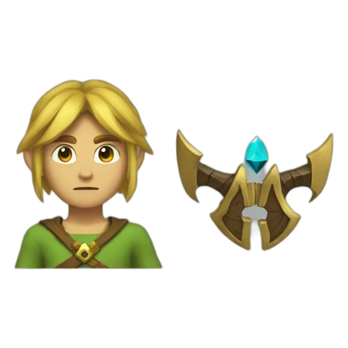 Zelda sticker