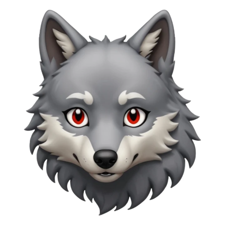 Wolf verlibt sich in Goten sticker