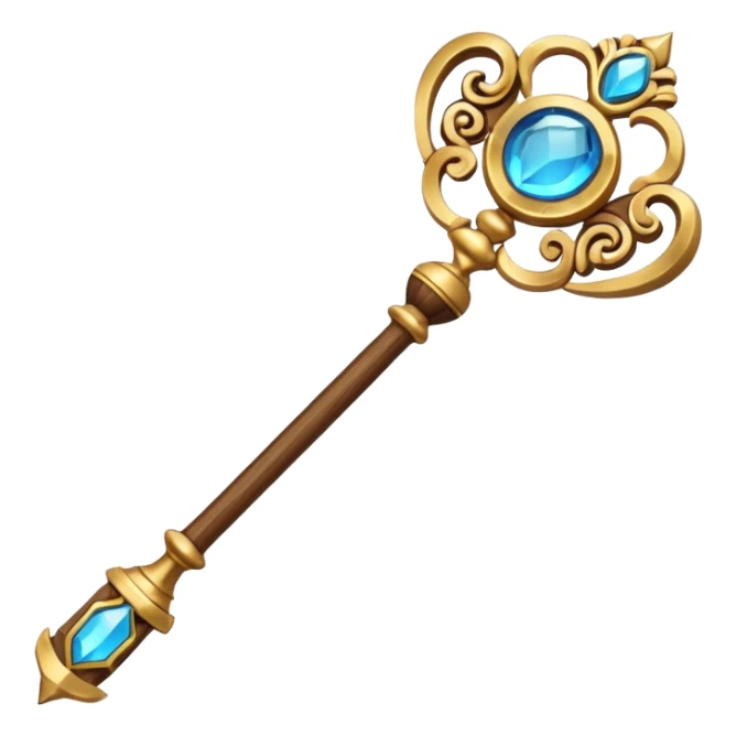Healer staff sticker