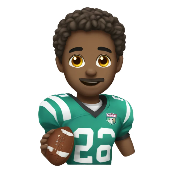 Football love sticker